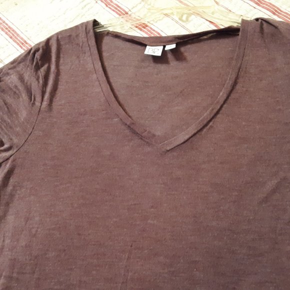 REDUCED NEW BP Nordstrom Purple Vee Neck Tee SZ XL - Picture 5 of 5